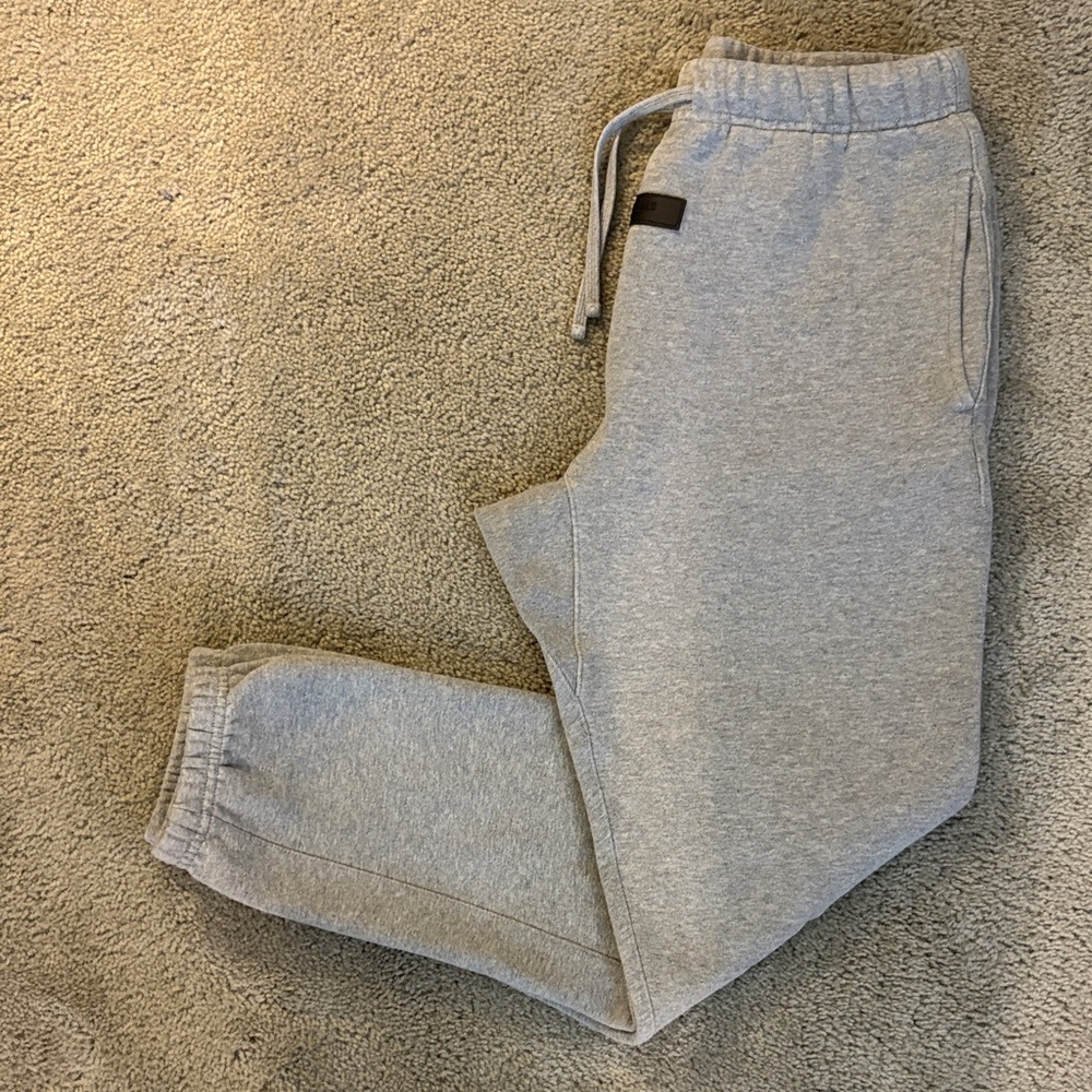 Fear of God Essentials Light Gray Sweatpants